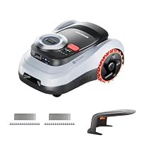 Segway Navimow i215 LiDAR Mähroboter mit Garage M + 2 Sätze Klingen (separater Versand), für 1500 m², bis 45% Steigung, Solid-State LiDAR + Vision, Auto. Kartieren, int. 4G, Ohne Antenne – Ansicht 1