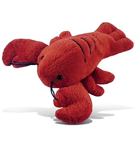Imán de Peluche Langosta Rojo 4 Pulgadas