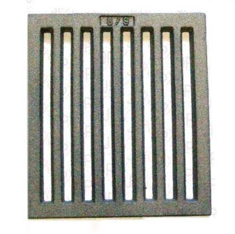 Preisvergleich Produktbild Tafelrost - Ofenrost Gussrost Kaminofenrost 210x236mm