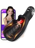 Sex Spielzeug für die Männer Masturbator, Zungenlecken Flattern Masturbatoren Vibrator, Upgraded Flügeldesign Vibratorensets Masturbieren für Männer Paare Sex Toys mit 10x10 Modi & APP Reif Glanvoo