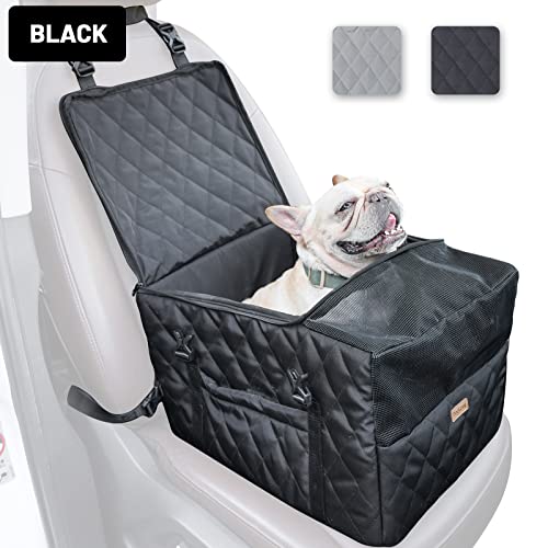 Staright Assento elevatório para cadeirinha de carro para cães com alças ajustáveis de esteira para