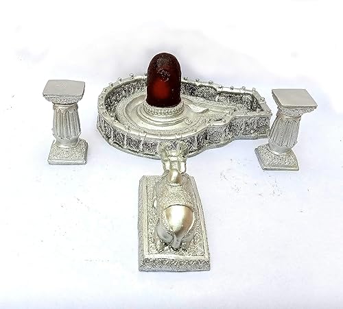 Evite altares incompletos usando este kit de Shivling con Nandi para puja 2