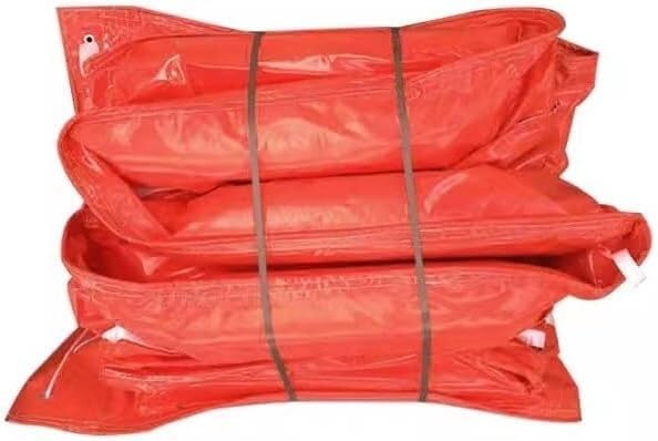 KAnduo Sacos de Arena sin Arena Barrera contra inundaciones, Valla de PVC for petróleo, Valla Flotante for contención de petróleo, protección fluvial for prevenir la contaminación.(1X10M)