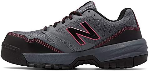 New Balance Women's Composite Toe 589 V1 Industrial Shoe, Gray/Pink, 11 X-Wide | Image 4