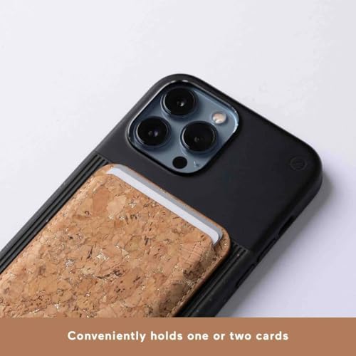 Portefeuille liège durable Atom Studios pour iPhone 16 porte-carte Magsafe