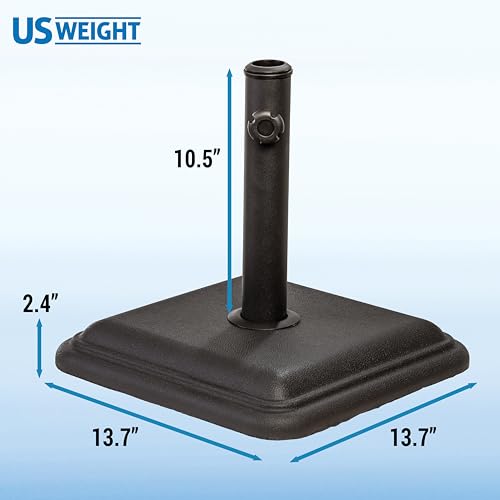 Us Weight FUB28B 26 Lb. Black Umbrella Base thumb #1