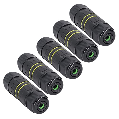 Conector impermeable IP68 de 3 pines para evitar cortocircuitos por humedad en exteriores