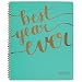 at-A-Glance 2018-2019 Academic Year Weekly & Monthly Planner, Large, 8-1/2 x 11, Aspire, Mint (1022-905A-42)