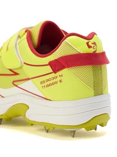 Image of SG Sierra ARC Unisex Cricket Spike Shoes - Premium Grip, EVA Comfort, PU Mesh Upper