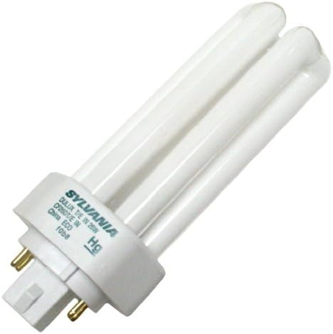 (10 Pack) Sylvania 20882 CF26DT/E/IN/841/ECO 26-Watt 4100K 4-Pin Triple Tube Compact Fluorescent Lamp