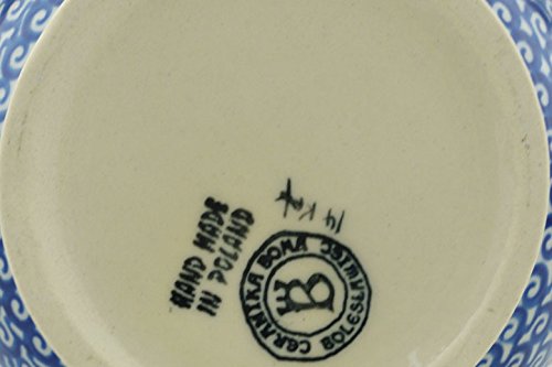 Polish Pottery Pitcher 54 Oz Spring Flowers #TOP3