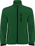 ROLY Chaqueta SoftShell de 2 capas de manga raglán con cremallera sellada ANTARTIDA