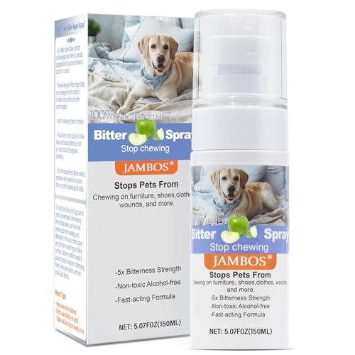 JAMBOS Bitter Apple Spray for Dogs