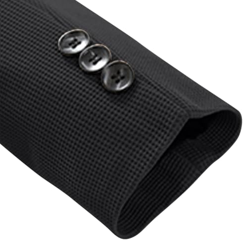 Business Casual Blazer for Men Slim Fit Lightweight Two Button Suit Jackets Formal Wedding Sport Coats with Pockets3