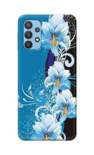Image of PRINTFIDAA Beautiful Floral Design Printed Designer Hard Case for Samsung Galaxy A32 Back Cover -(e) RPM1006