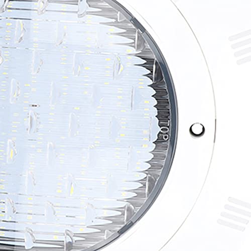 Jeffergarden Oświetlenie Basenowe LED AC12V 40W RGB, Trwałe Oświetlenie Podwodne ABS z 360 Diodami LED do Parków, Ogrodów i Basenów ze słoną wodą