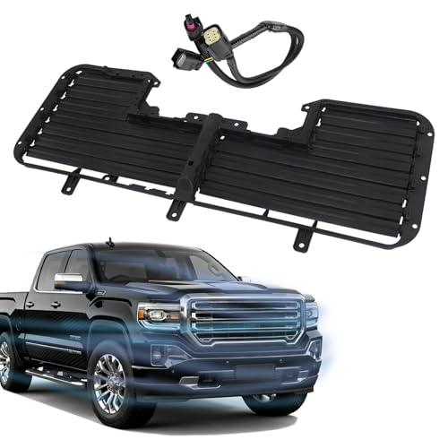 ORIVIN Front Active Grille Radiator Shutter Fit for Chevrolet Silverado 1500 2017-2019 GMC Sierra 1500 601-374 GM1206119 23300225 84363184