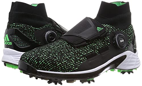 [アディダスゴルフ] ゴルフシューズ ZG21モーション ボア メンズ コアブラック/スクリーミンググリーン/フットウェアホワイト 26.5 cm 7枚目
