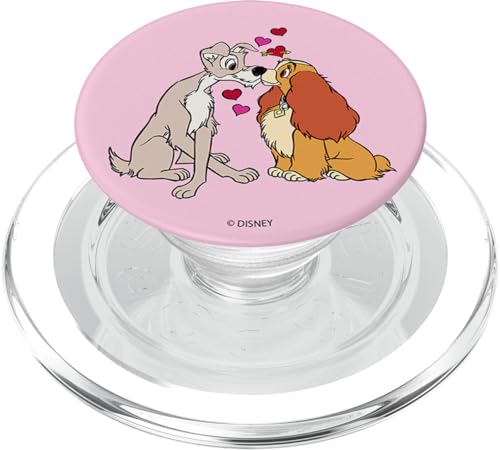 Disney Lady and the Tramp Puppy Love PopSockets MagSafe PopGrip for iPhone