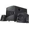 Creative SBS E2500 Leistungsfähiges 2.1-Bluetooth-Lautsprechersystem mit Subwoofer für Computer und Fernseher, Schwarz
