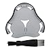 Produktbild WuYan Rasierer Schutzkappe und Reinigungsbürste für Philips Norelco RQ12 RQ11 RQ10 RQ1050 RQ1060 RQ1075 RQ1085 RQ1090
