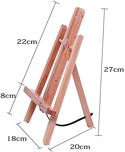 Chevalet de bureau triangulaire en bois idéal pour projets d'artisanat - 3
