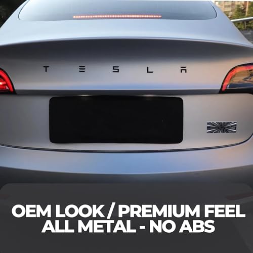Image of Metal Performance Ludicrous Emblem Logo Decal Sticker for Tesla Model 3 Highland (Highland)