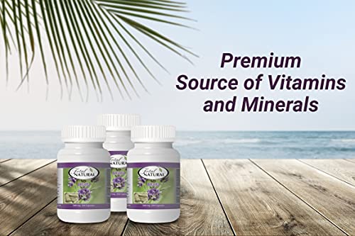 image for Natural Alfalfa Supplement 500mg 250 Capsules [2 Bottles] by Total Nat