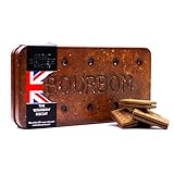 Giant Bourbon Biscuits Gift Set - Christmas Treats & Snack Tin Gifts, Family Sized Box with Luxury Chocolate Biscuits - Food Hamper Ideas, Chocolate Christmas Gifts for Men & Women, 400g