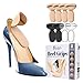 Price comparison product image Ballotte Premium Grade Silicone Heel Protector (Multicolor - 8 Pack) | Heel Grips/Heel Pads for Women Heels - Shoe Inserts for Shoes That are Too Big | High Heel Cushion Inserts Women