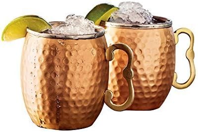 William Sheppee 16 Ounce Copper Moscow Mule Mug - Set of 4