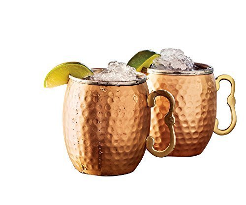 William Sheppee 16 Ounce Copper Moscow Mule Mug - Set Of 4 #TOP19