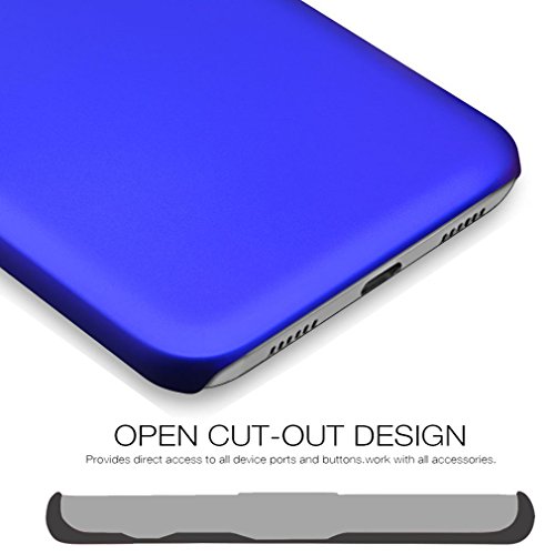 GAPlus Sony Xperia XZ3 6.0" Case - Ultra Slim Thin Armour Hard Case - Matte Rubberized Cover For Sony Xperia XZ3 (Blue)