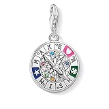 Charm Club Anhänger mit Karabinerhaken als Verschluss passend zum Charm Armband und zur Charm Kette