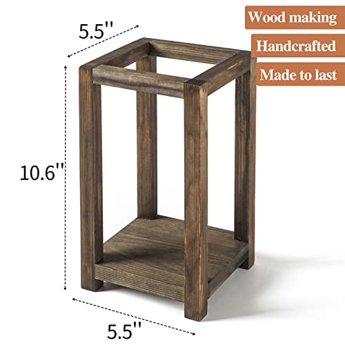Wedding Lantern Centerpiece, Set of 2 Rustic Wedding Table Decoration, Farmhouse Decor, Wooden Candle Holder, Country Barn Wedding Gift
