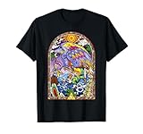 Legend Of Zelda Link And Rito Stained Glass Portrait T-Shirt