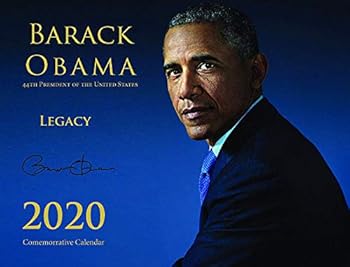 Calendar Barack Obama 2020 Comemorrative Calendar Book