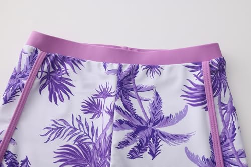 Image of Girls 3 Piece Bikini Bathing Suit Teen Girls Swimwear Sport Swimsuits with Shorts 9-16T