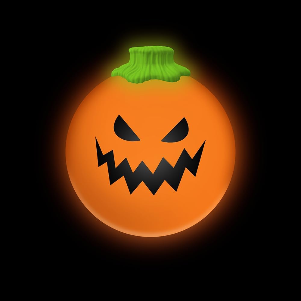Schylling Needoh Jack Lantern Glow in The Dark Pumpkin Faces Assorted