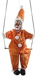 schaukelnder clown Clown auf Schaukel Unbekannt Mel-O-Design Deko Clown Schaukel auf Orange