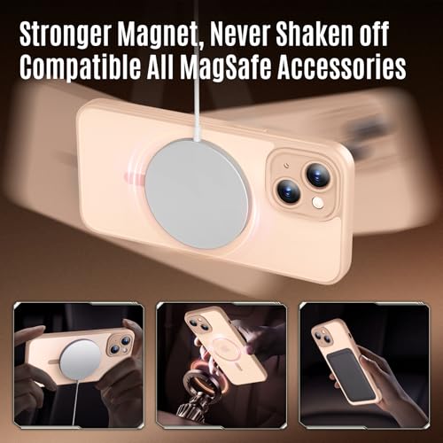 Image of Symcele Designed for iPhone 15 Plus Case, Light Brown