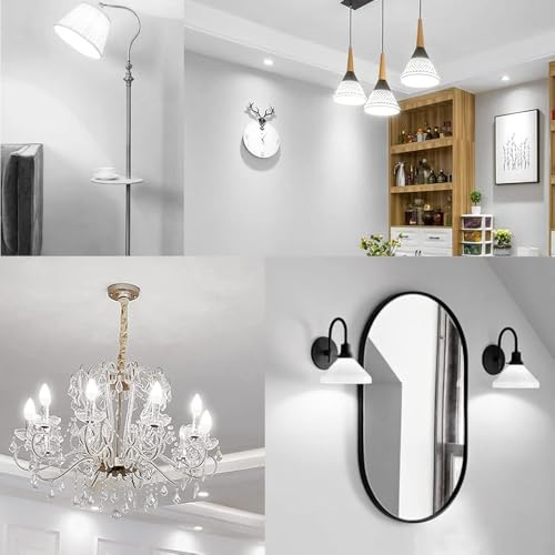 PureShine SES E14 Led Light Bulb Cool White, Small Edison Screw,40W Equivalent,5 Watt 470LM,6000K, Energy Saving Lightbulbs, Pack of 6 - Image 6