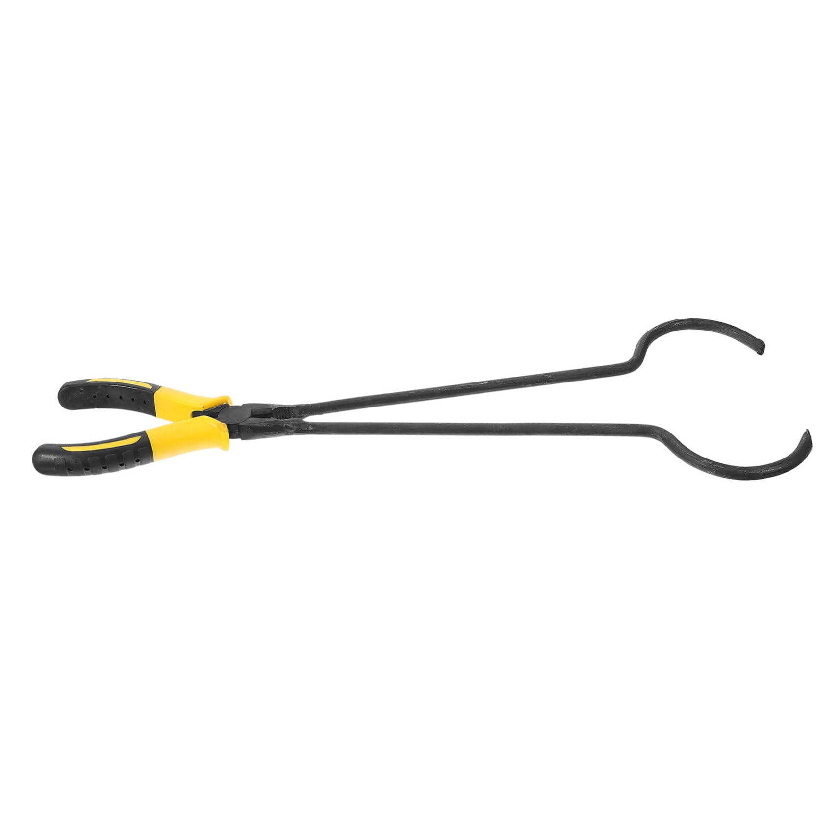 3stücke Crucible Tong Clamp Leichte Und Tragbare Tiegelzange Für Schmelzöfen Gummibeschichtet Für Kratzfreies Für Schmelzen Und Gießen Von Edelmetallen
