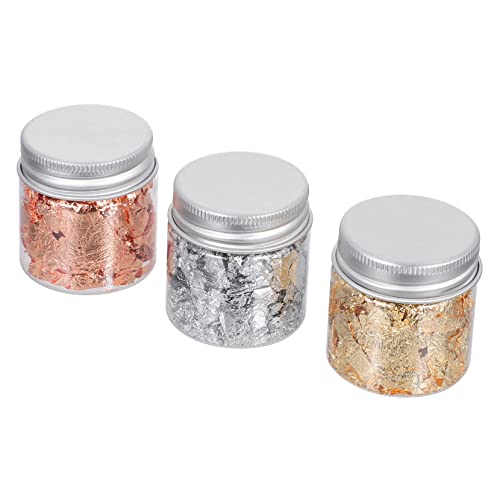 MERRYHAPY Botellas Foil Brillantes Para Arte De Uñas Suministros Diy Para Decoración De Uñas Perfectos Para Manicura Casa Y Salones De Belleza