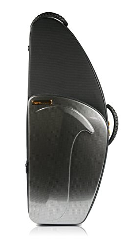 bam BAM! TREK3022SSC New Trekking Case for Tenor Saxophone Silver Carbon