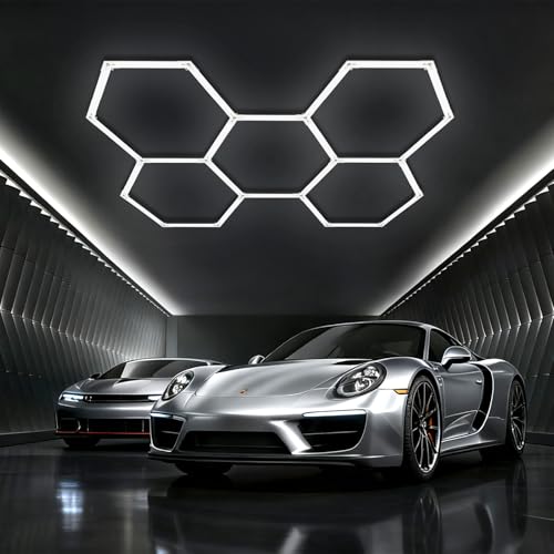 Glirowy Sechseckige LED-Garagenbeleuchtung für Garagen,...