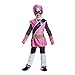 Power Rangers Ninja Steel Deluxe Toddler Costume, Pink, Large (4-6X)
