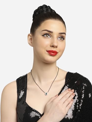 Austrian Diamonds & Beads Mangalsutra-ZPFK16909