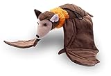 The Petting Zoo Flying Fox Stuffed Animal Plushie, Gifts for Kids, Wild Onez Asian Animals, Zoologee Flying Fox Plush Toy 14 inches