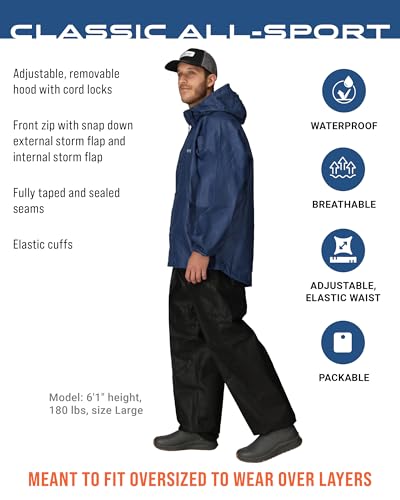 Image of FROGG TOGGS Men's Classic All-Sport 3-Layer Waterproof Breathable Rain Suit